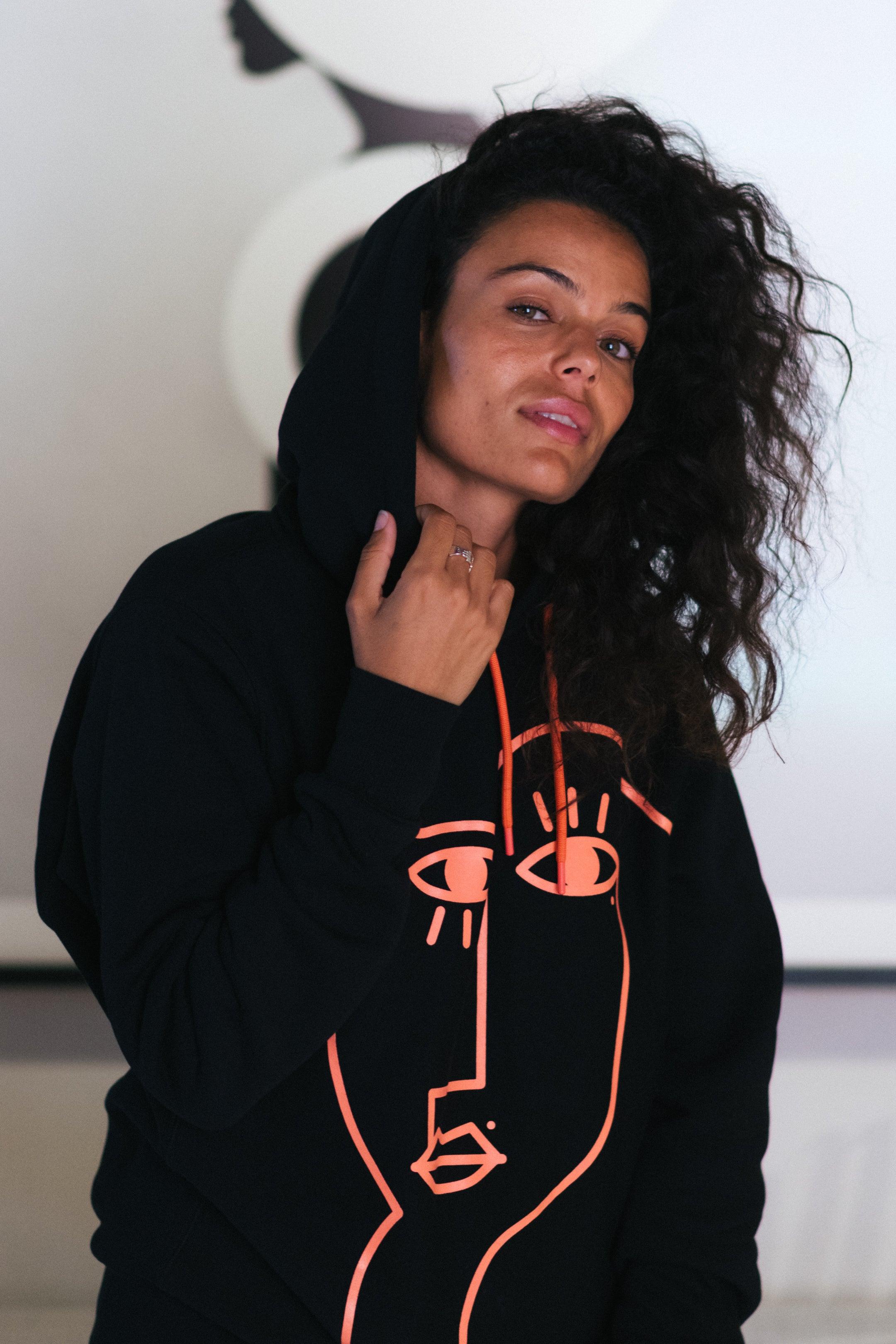 Meryl Hoodie Black