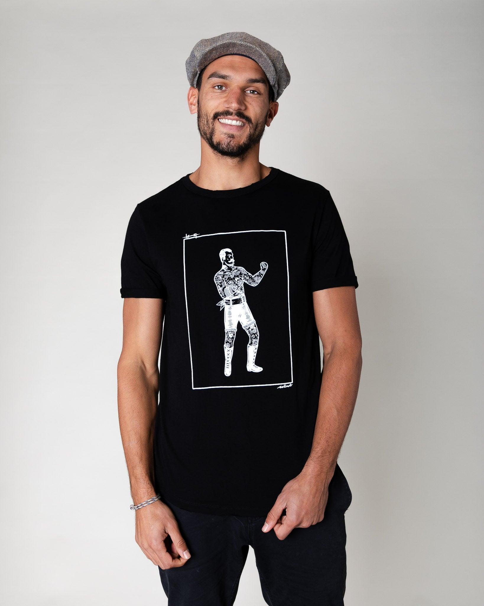 Boxer Tee Black