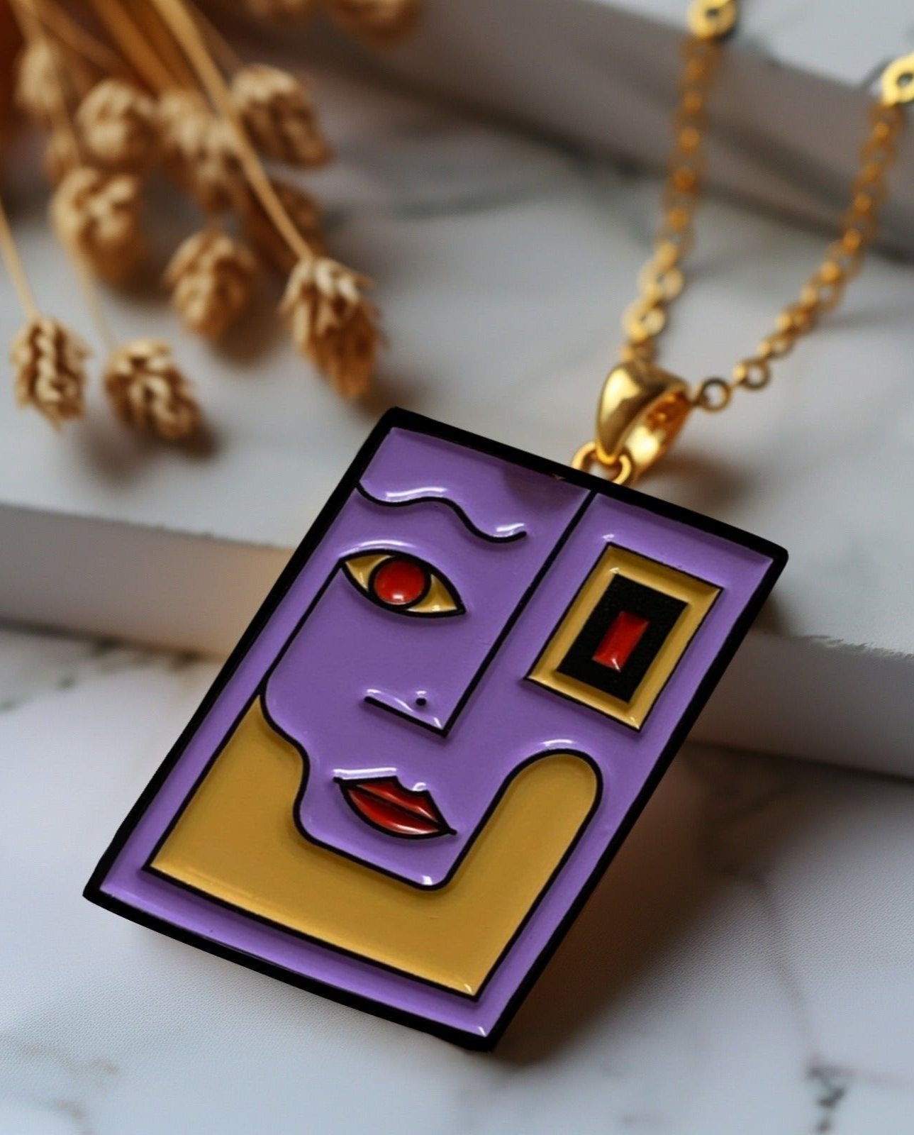 Necklace Neo Purple