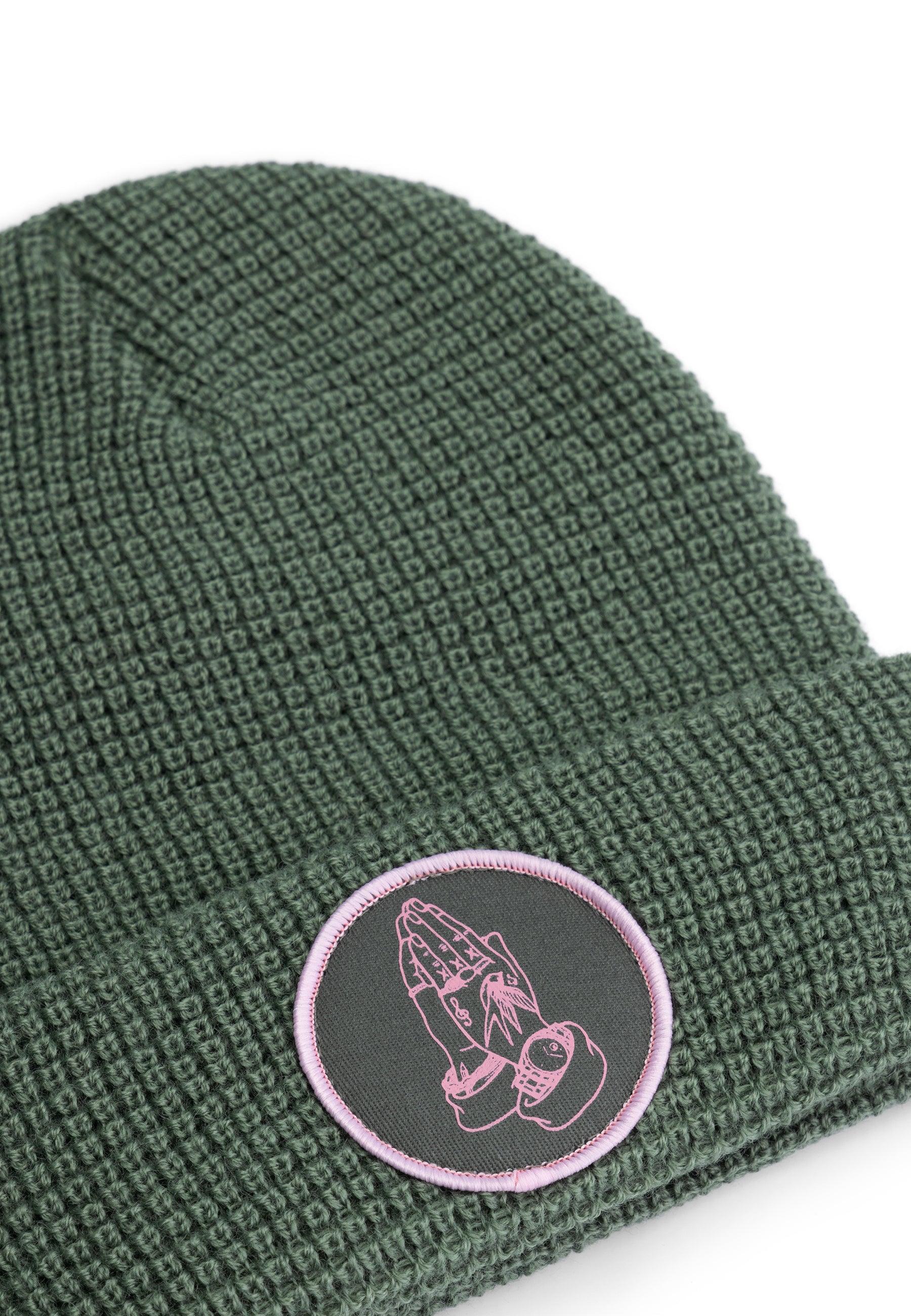 Pray Beanie Green